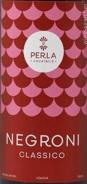 Perla Cocktails - Negroni Classico (750)